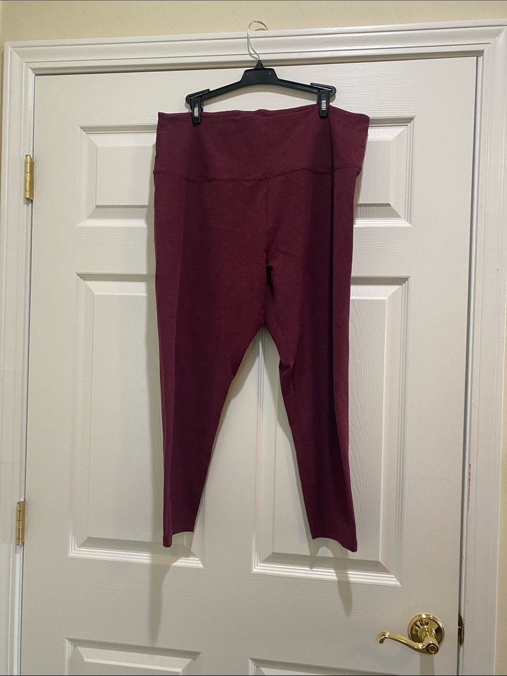 Beyond Yoga High-Rise Maroon Leggings